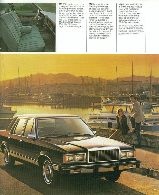 1981 Ford Granada Brochure Page 12
